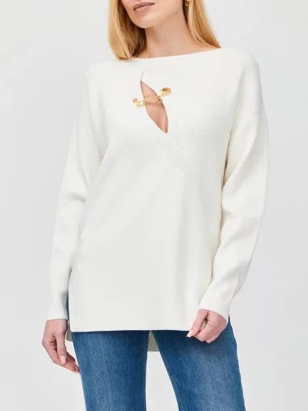 Светр Elisabetta Franchi білий