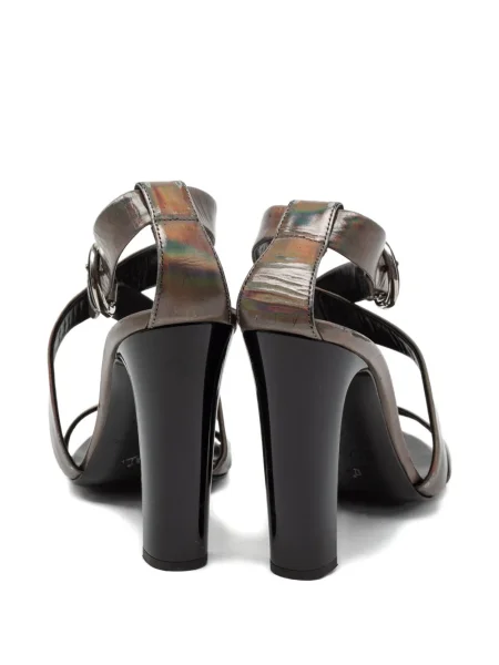 Δερμάτινα σανδάλια Proenza Schouler γκρι