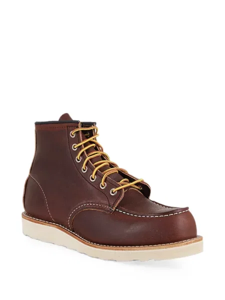 Кожени класически боти до глезена Red Wing Shoes червено