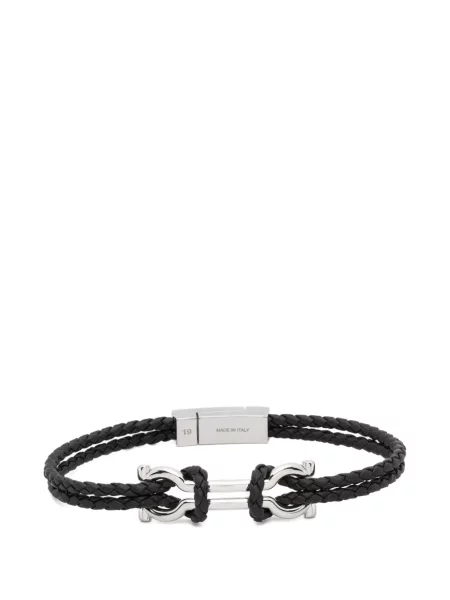 Brăţară Ferragamo țesută negru
