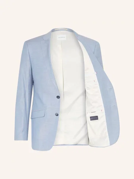 Roy Robson Marynarka Garniturowa Slim Fit blau niebieska