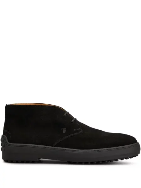 Ghete desert Tod's din piele de căprioară negru