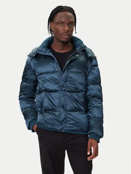 Guess Geacă de iarnă albastru