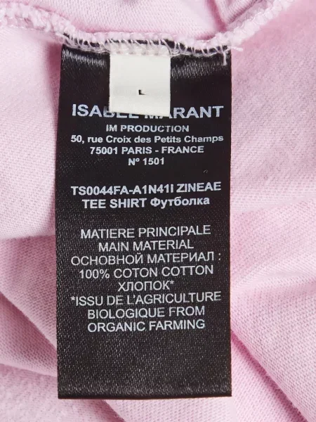 Tricou Isabel Marant roz