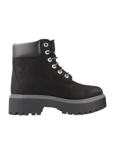 TIMBERLAND Ghete cu șireturi negru