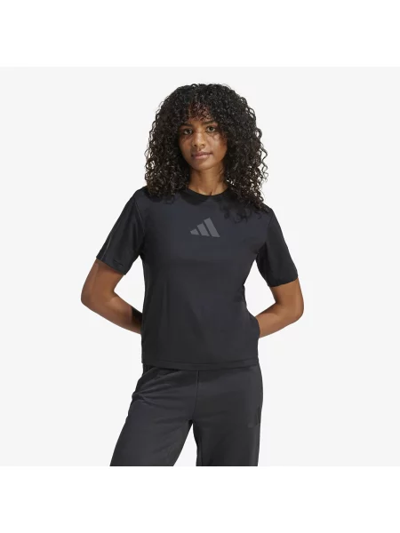 Koszulka Adidas Z.N.E. Krótki Rękaw Intensywny S czarny