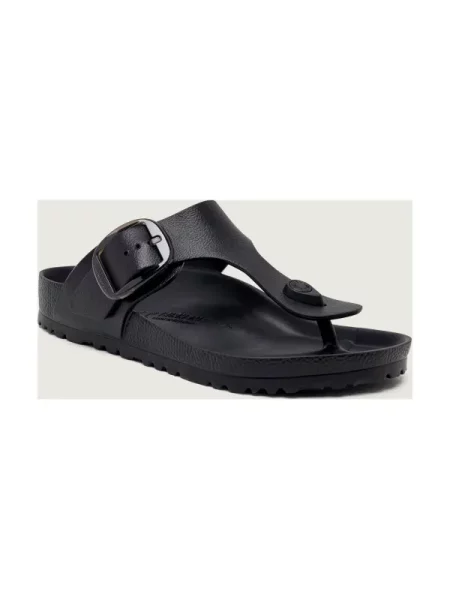 Papuci Birkenstock cu cataramă negru
