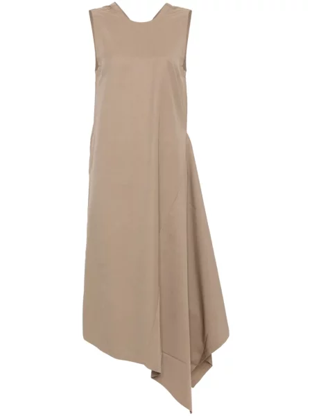 Rochie Uma Wang drapată de costum maro
