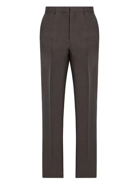 Pantaloni Tod's de lână maro