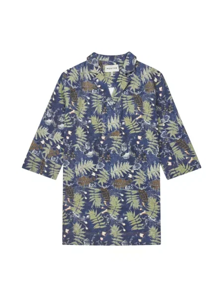 Sukienka koszulowa Munthe niebieska