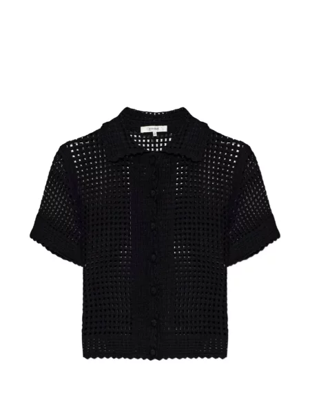 Scurt top Frame tricotate negru