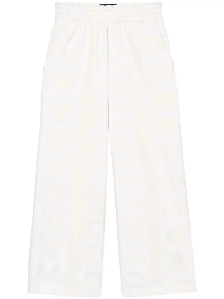 Pantaloni Marc Jacobs alb
