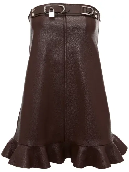 Rochie Jw Anderson din piele maro