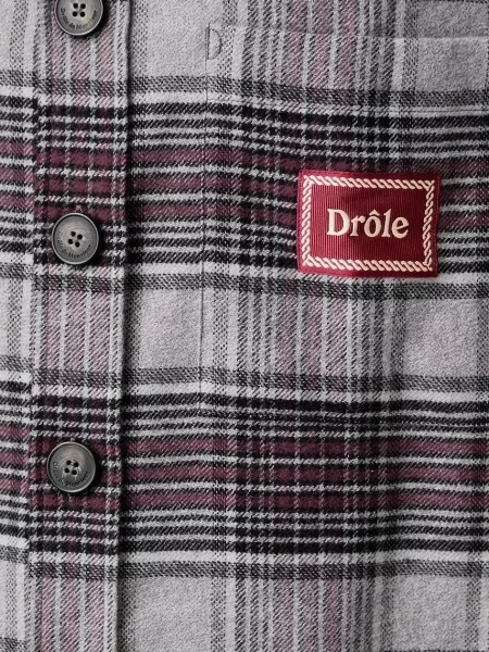 Клетчатая рубашка Drôle De Monsieur