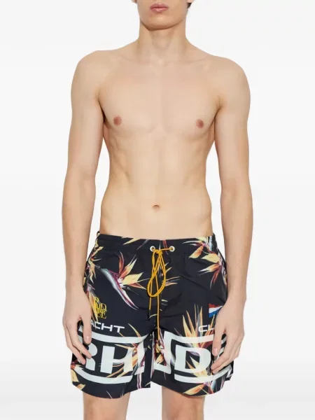 Șnur de strângere slip de baie Rhude negru