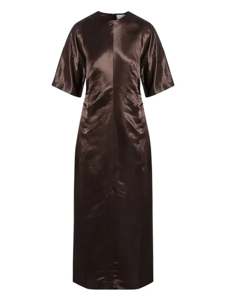 Rochie midi Loulou De Saison maro