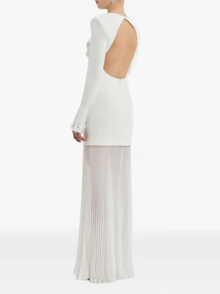 Rochie maxi Rebecca Vallance de costum alb
