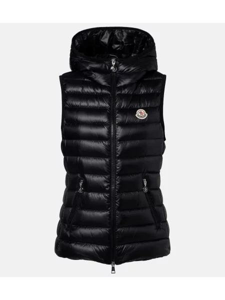 Kamizelka puchowa Moncler czarna
