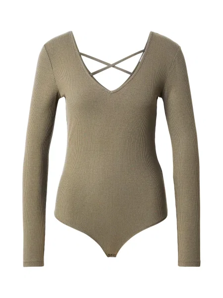 ABOUT YOU Rövid body Emmy' khaki