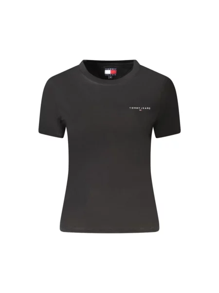 Tommy Hilfiger Koszulki Kobieta M T-Shirts czarny