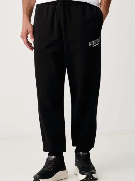 Emporio Armani pantaloni de trening pentru bărbați cu negru