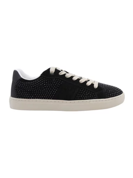 Sneakersy Guess zamszowe czarne