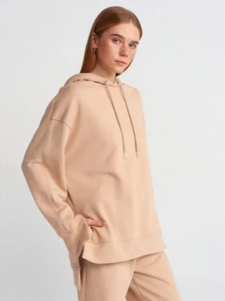Dilvin Tréning póló Sweatshirts' bézs