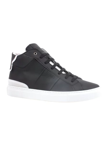 Sneakersy Guess skórzane czarne