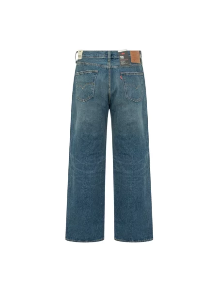 Szerokie jeansy Levi's 501 niebieskie