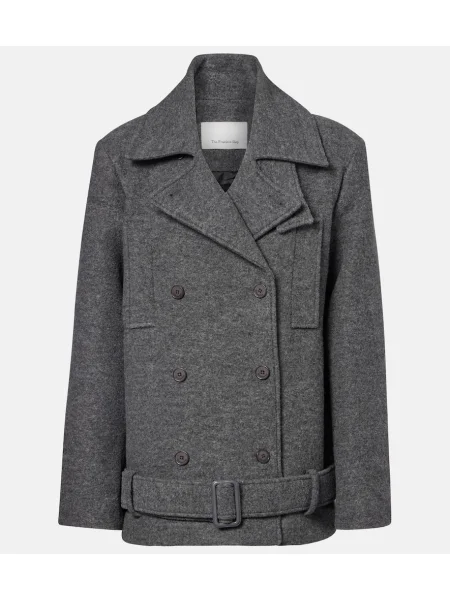 Geacă The Frankie Shop de lână gri