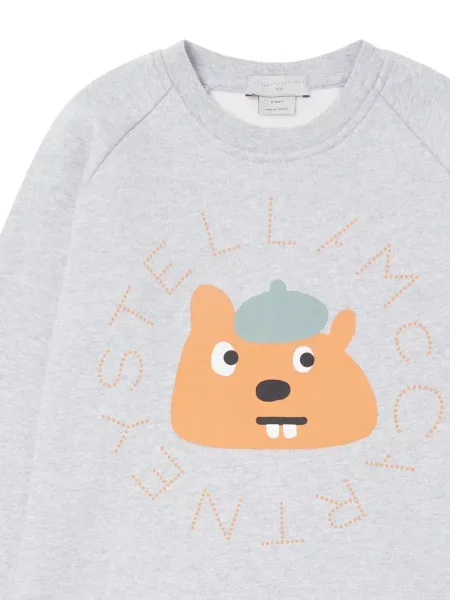 Sweter dziecięcy Stella Mccartney szary