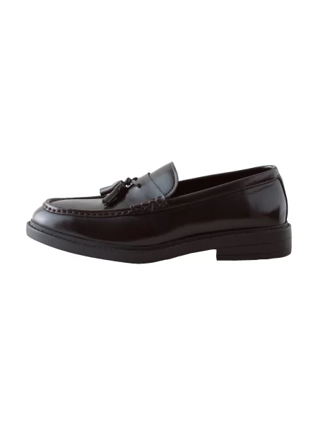 Next Mocasini burgundy roșu