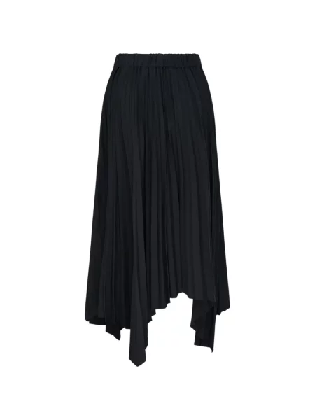 Fustă Club21 Collection asimetrică negru