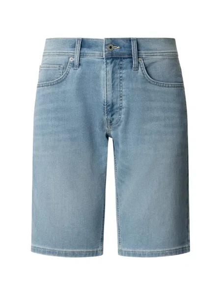 Pantaloni scurți din denim Pepe Jeans albastru