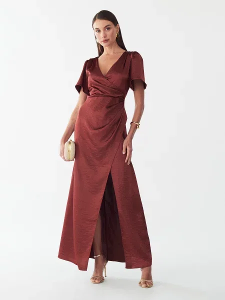 Willa Rochie de seară KIMBER' maro