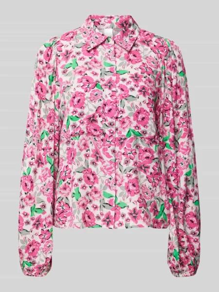 Bluzka o kroju regular fit z nakładanymi na piersi model ‘ALIRA’ Y.a.s