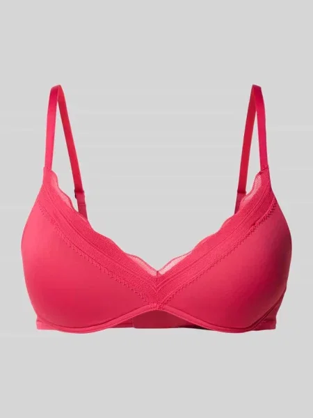 Biustonosz z obszyciem koronką GO Blush Sloggi