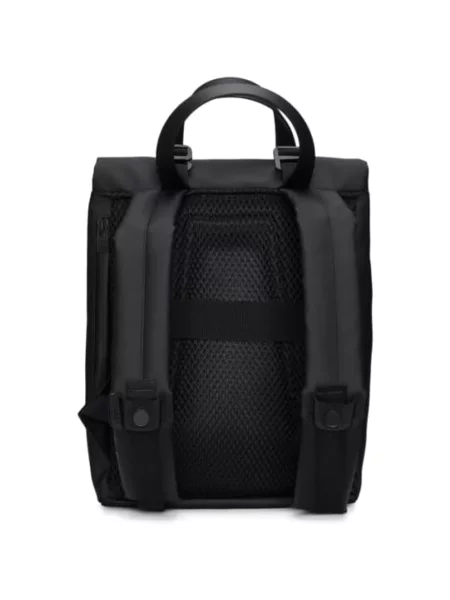 Rains plecak 2 Way Tote Backpack Mini duży gładki czarny