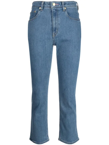 Decupat blugi skinny Tu Es Mon Tresor skinny fit albastru