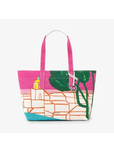 Kabelka Michael Kors X Christina Zimpel Large Tote Raspberry Multi Universal