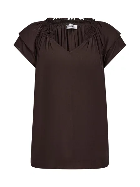 Co'couture Bluză Sunrise' maro