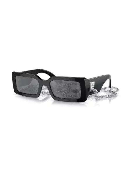 Sluneční brýle Dolce & Gabbana Eyewear s autogramem černé