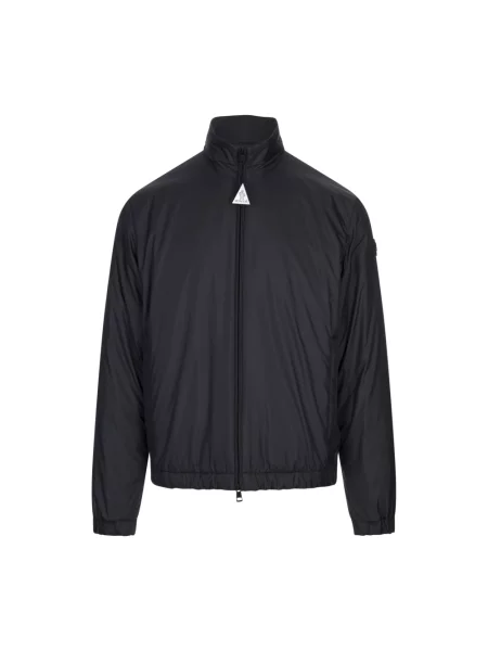 Kurtka puchowa Moncler niebieska