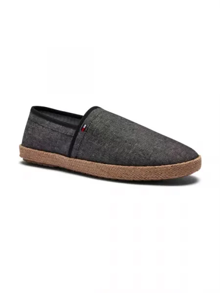 Tommy Hilfiger Len espadrilles cipő CHAMBRAY szürke