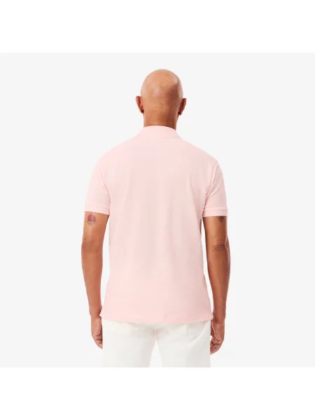 Поло Lacoste розовое