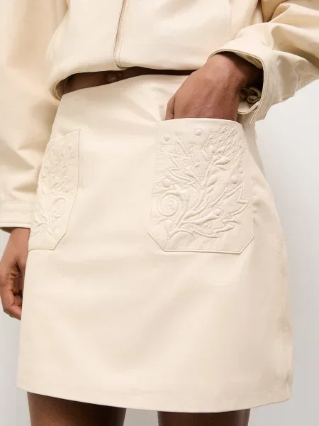 Кожаная юбка Answear.lab