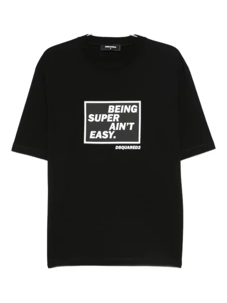 Tricou Dsquared2 cu imagine negru