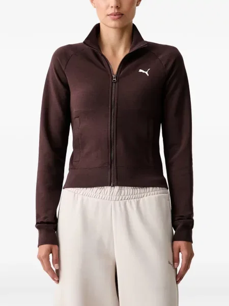 Hanorac Puma cu broderie maro
