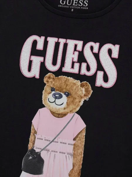 Дитяча Футболка GUESS Kids чорний