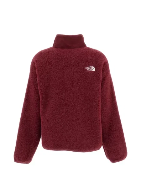 Geacă The North Face din fleece roșu